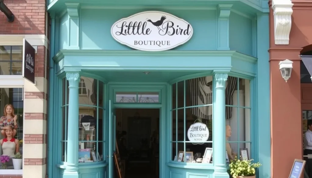 Image of Little Bird Boutique exterior