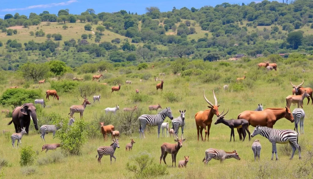 Image of Lobeke National Park's diverse wildlife