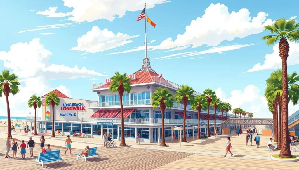 Image of Long Beach Boardwalk