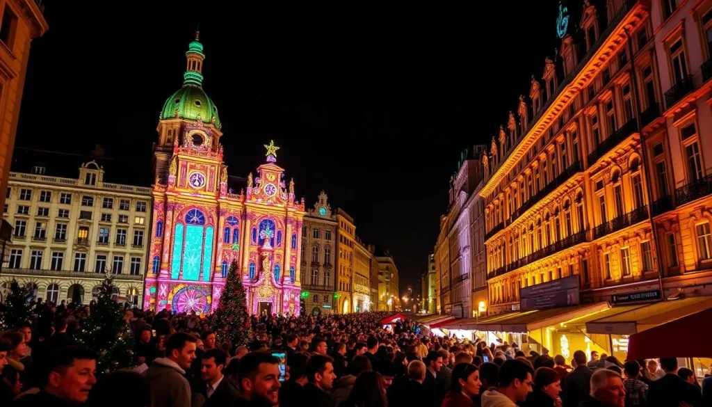 Image of Lyon's Fête des Lumières