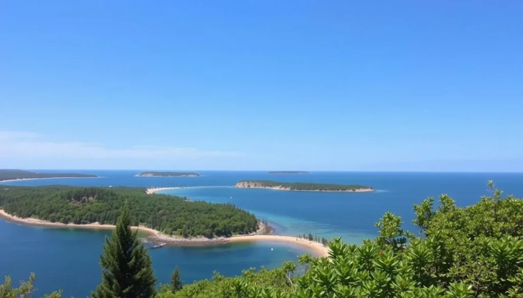 Image of Madeline Island's scenic shoreline