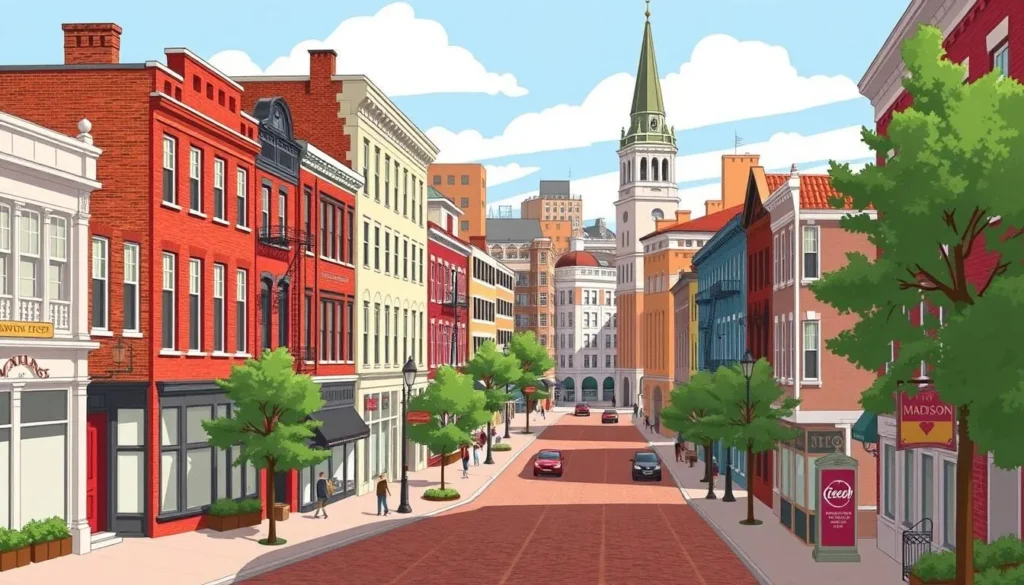 Image of Madison's National Historic Landmark District