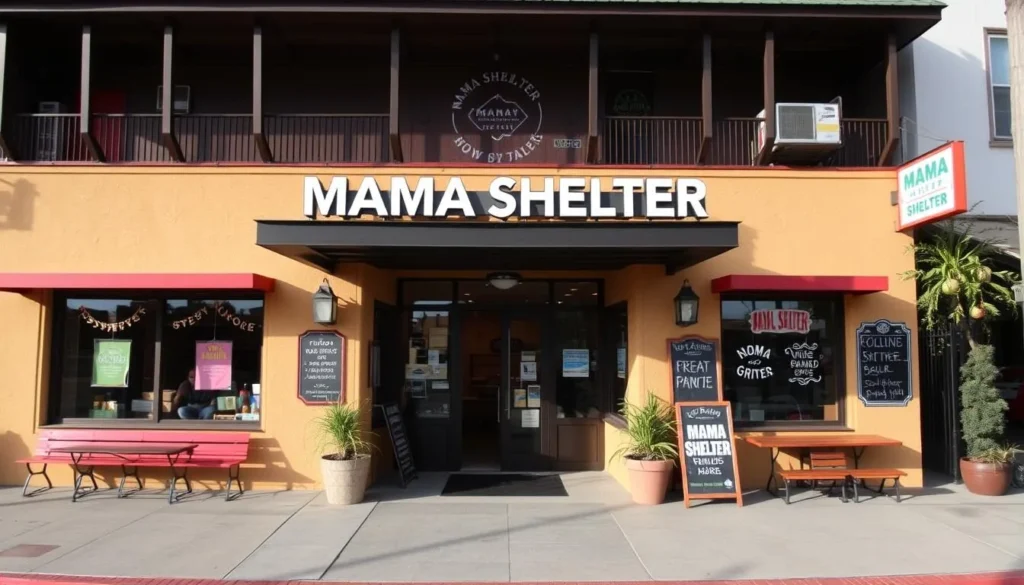 Image of Mama Shelter's exterior