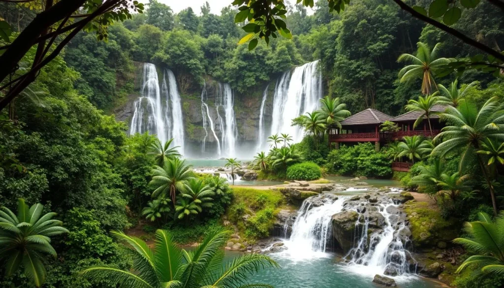 Image of Mambukal Resort and its waterfalls