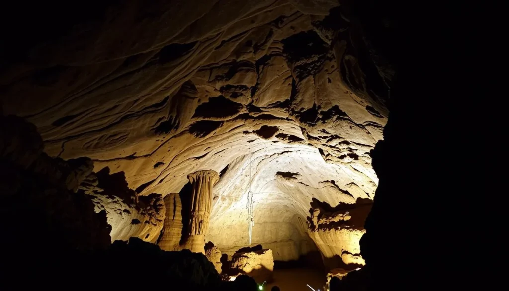 Image of Mammoth Cave National Park's vast underground passages