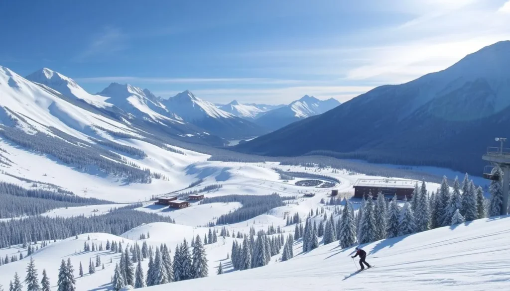 Image of Marmot Basin ski resort in Jasper National Park