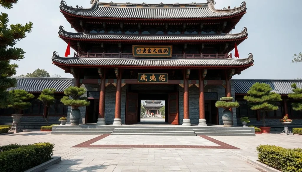 Image of Marshal Zhang Mansion's grand entrance
