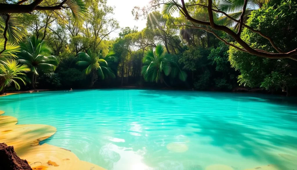 Image of Mataranka hot springs