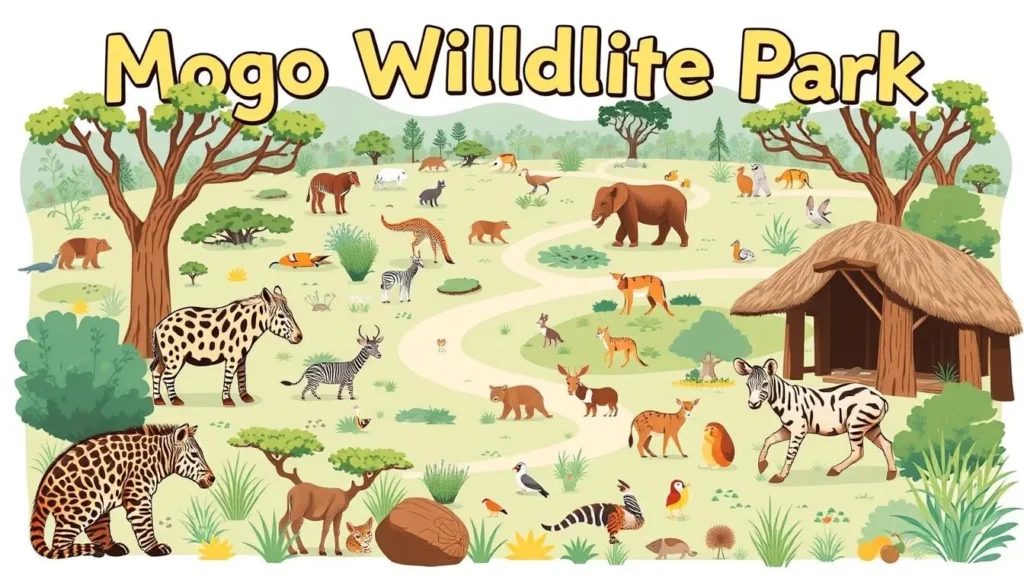 Image of Mogo Wildlife Park with various native Australian animals