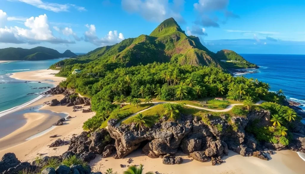 Image of Montserrat's diverse beaches