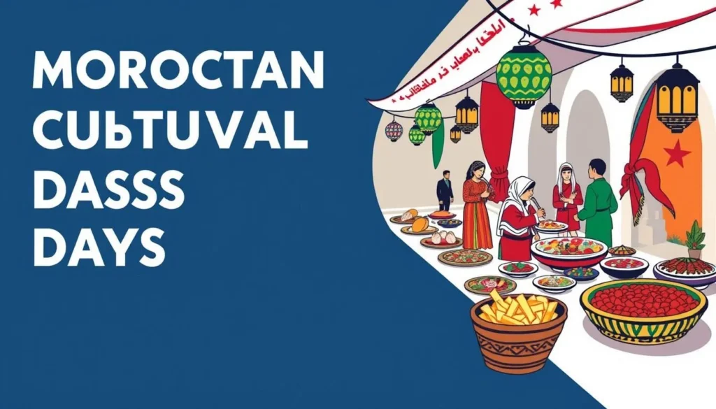 Image of Moroccan Cultural Days in Gibraltar with traditional food and music