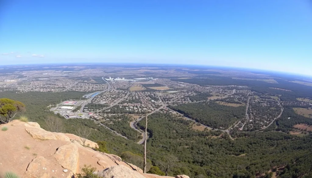Image of Mount Ainslie Lookout with panoramic views of Canberra