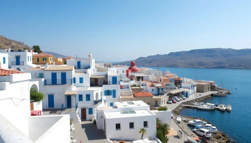 Image of Naoussa village in Paros
