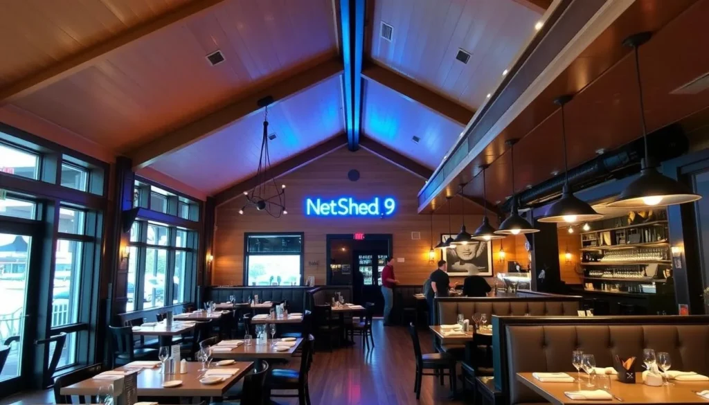 Image of NetShed No.9 Gig Harbor restaurant interior