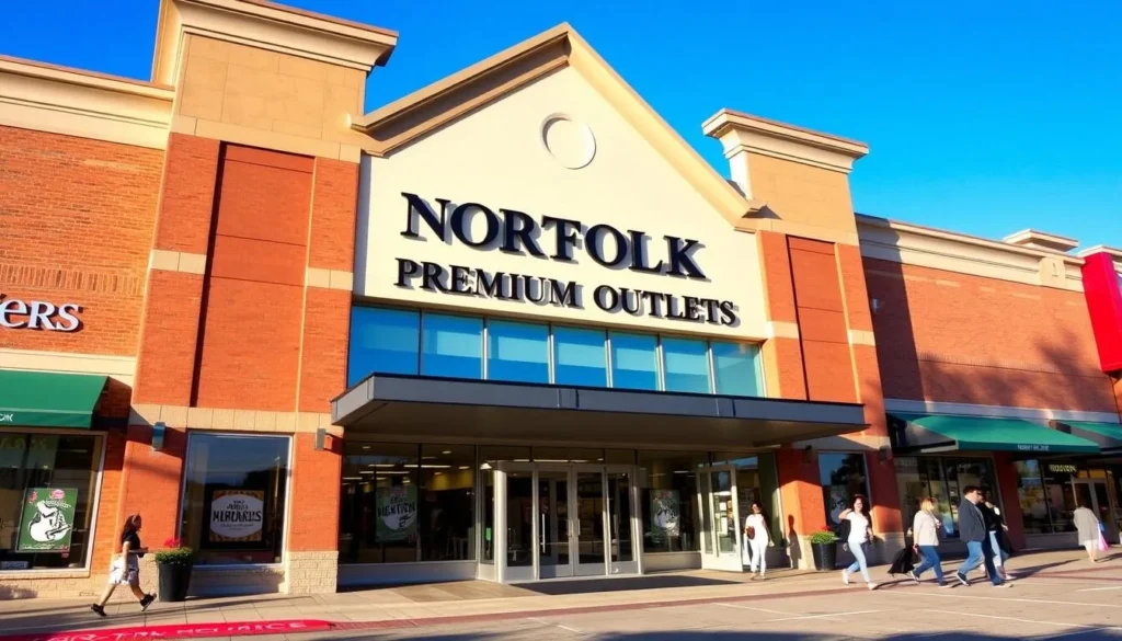 Image of Norfolk Premium Outlets storefront