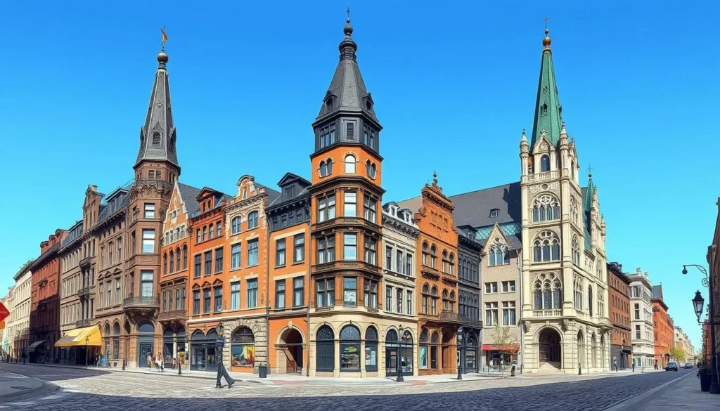 Image of Old Montreal historic architecture
