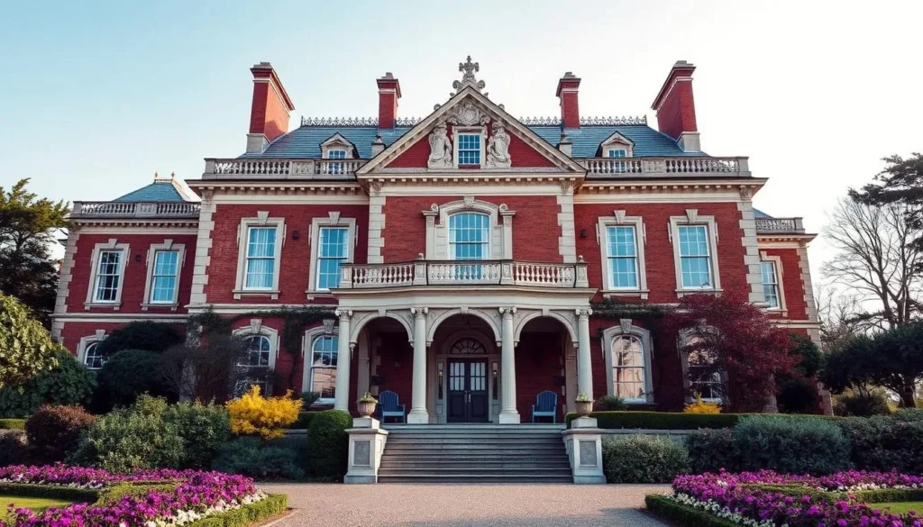 Image of Osborne House's grand facade