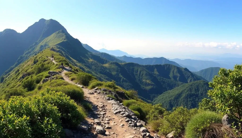 Image of Osmeña Peak hiking trail