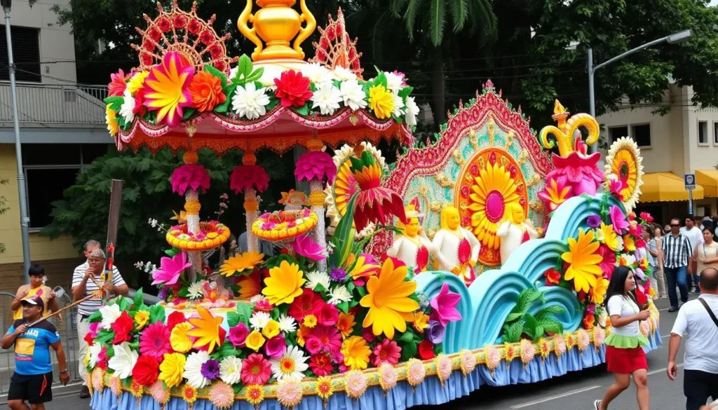 Image of Panagbenga Festival float