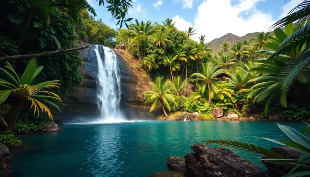 Image of Papua Waterfall, Cook Islands