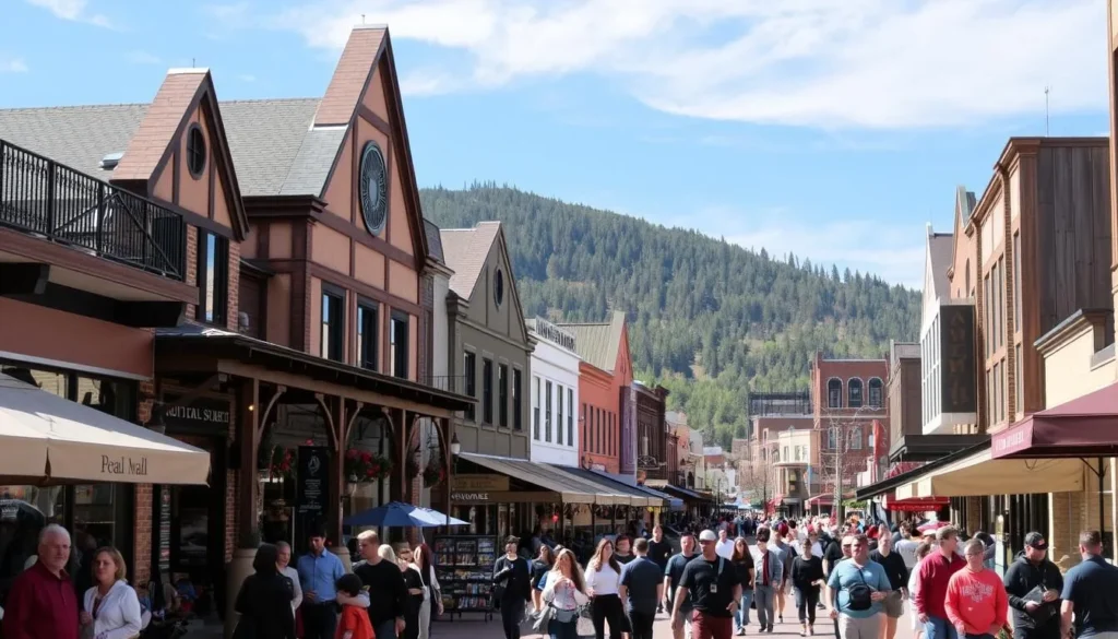Image of Pearl Street Mall in Boulder