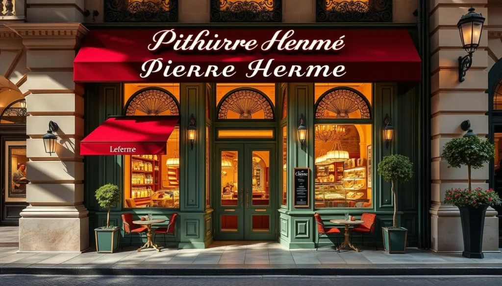 Image of Pierre Hermé Café exterior