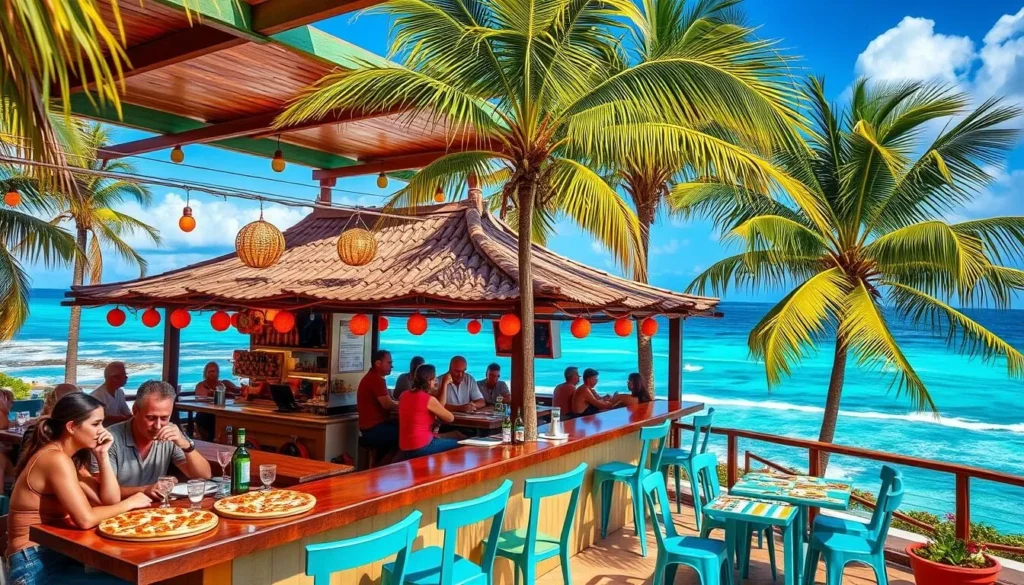Image of Pizza Bar in Paradise with ocean views