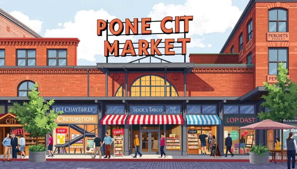 Image of Ponce City Market Atlanta shops