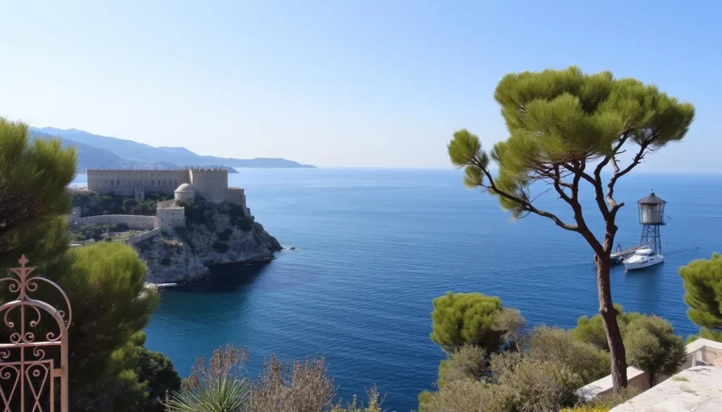 Image of Porto Palermo Castle and bay