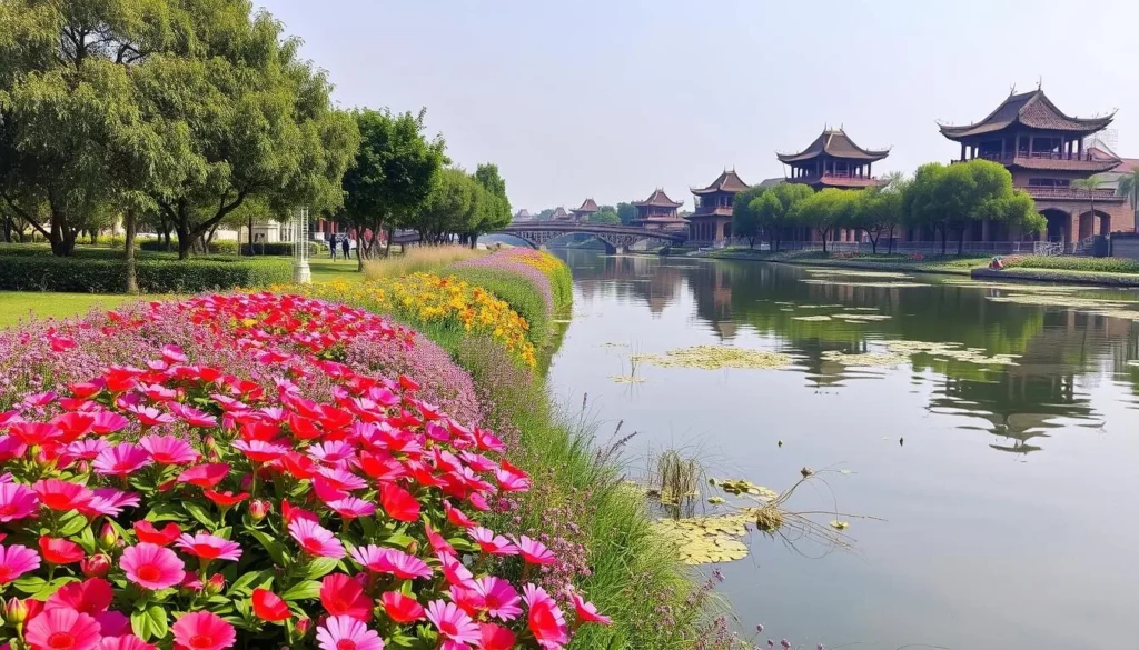 Image of Qiaoxi Conservation Area along the Grand Canal