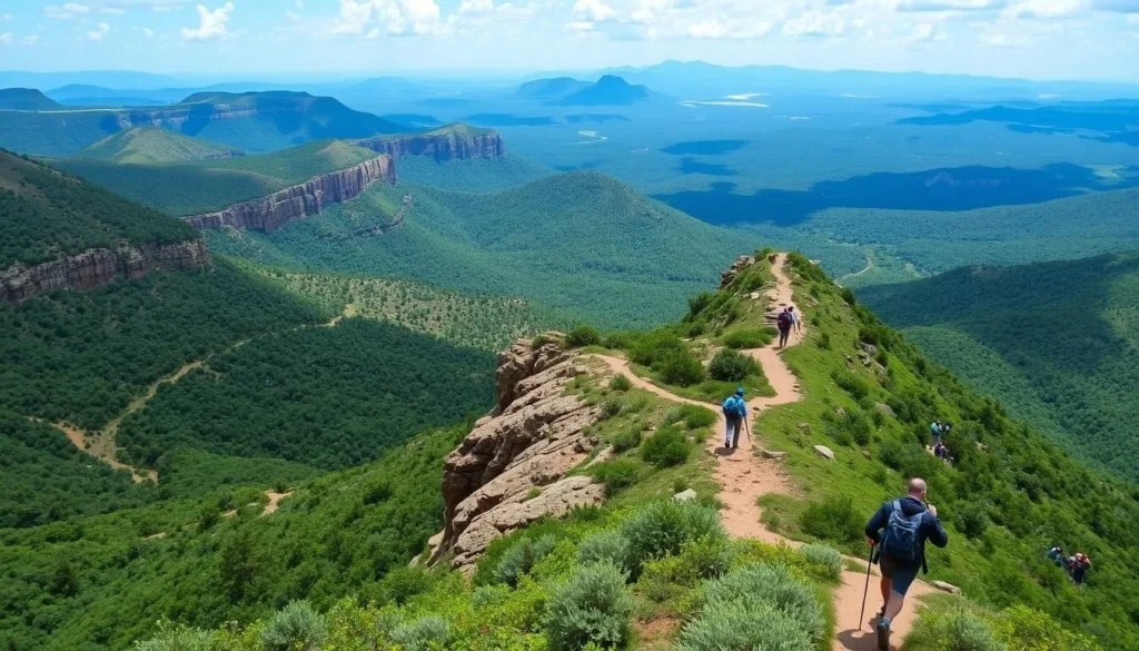 Image of Red Mountain Park's hiking trails