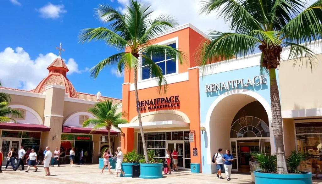 Image of Renaissance Mall and Marketplace in Oranjestad, Aruba