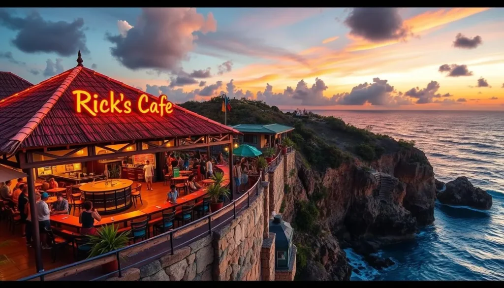 Image of Rick's Cafe in Negril