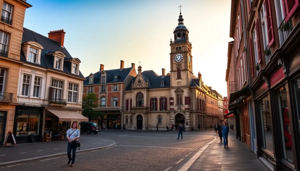 Image of Rue du Gros Horloge in Rouen, France