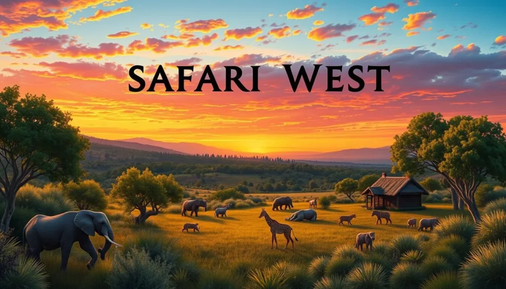 Image of Safari West wildlife reserve in Sonoma County, California