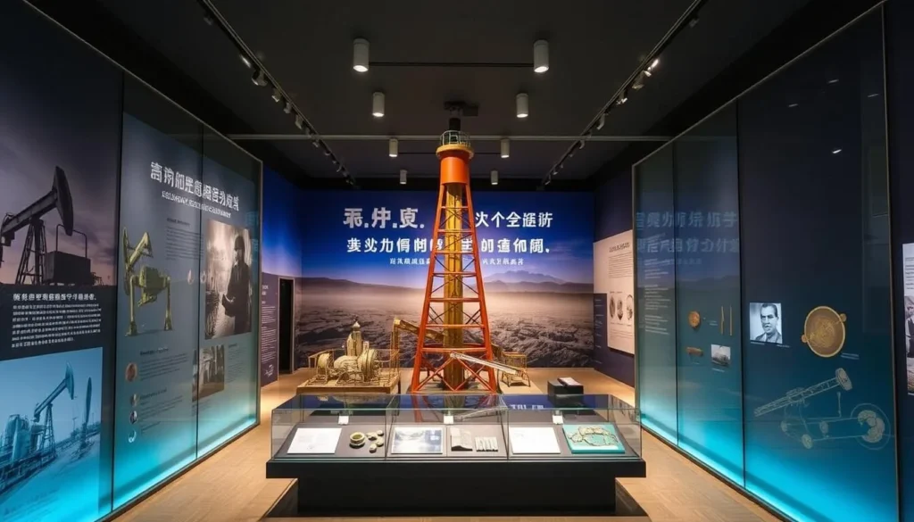Image of Shengli Oilfield Science Exhibition Hall's main exhibit