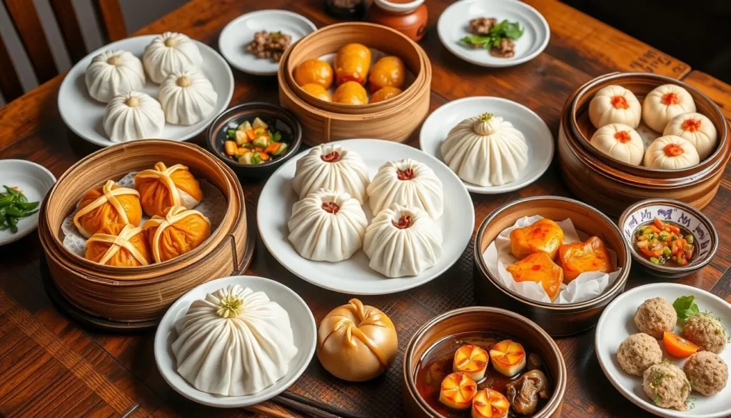 Image of Si Wei Mao Cai's dim sum selection