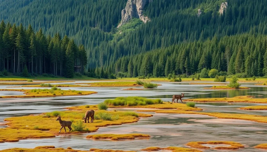 Image of Soomaa National Park's diverse landscapes