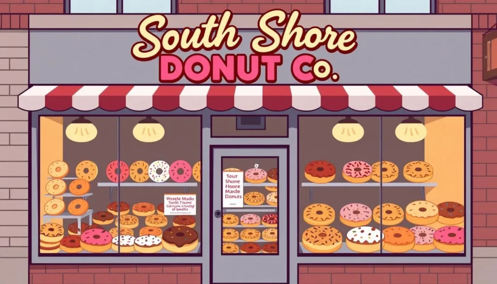Image of South Shore Donut Co. storefront or donuts