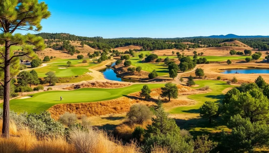 Image of Spirit Hollow Golf Course showcasing its scenic landscape