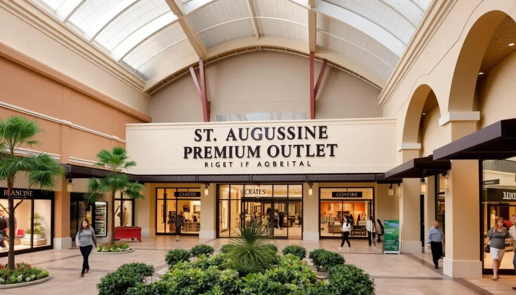 Image of St. Augustine Premium Outlets exterior or interior Image of St. Augustine Premium Outlets exterior or interior