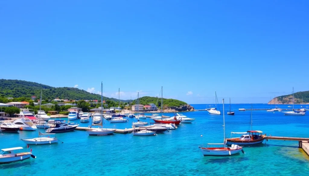 Image of St. George's harbor