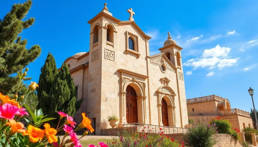 Image of St. Joseph's Church in Nazareth, Israel