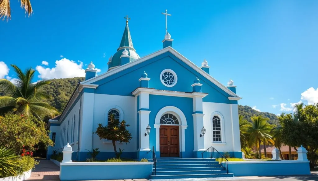 Image of St. Thomas Synagogue in Charlotte Amalie