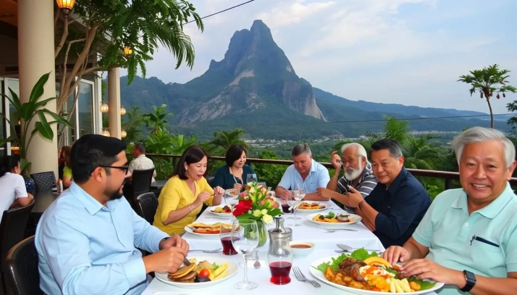 Image of Sugarloaf Mountain's dining scene