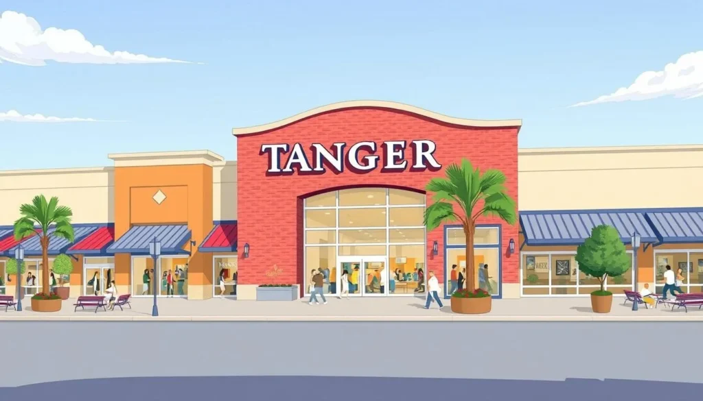Image of Tanger Outlets in Rehoboth Beach, Delaware