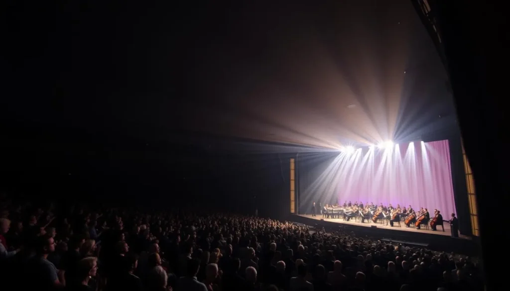 Image of Tanglewood during a Boston Symphony Orchestra performance