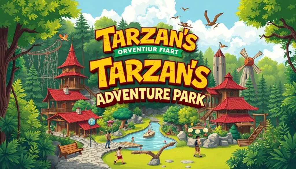 Image of Tarzan's Adventure Park in Latvia
