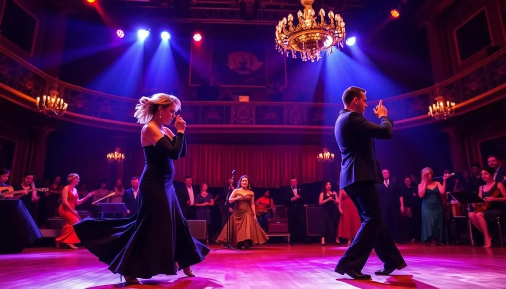 Image of Teatro Piazzolla's tango show performance
