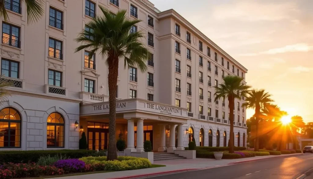 Image of The Langham Huntington hotel exterior